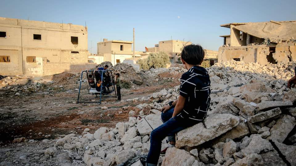 La agresión contra Siria, un país inmerso en una guerra devastadora.